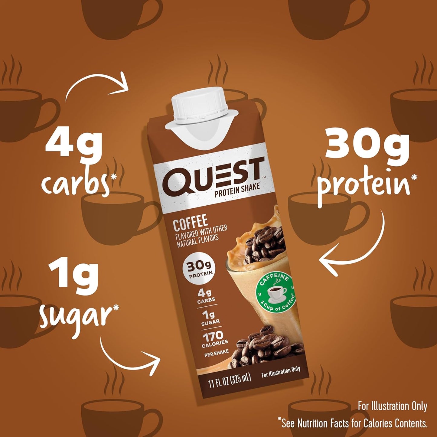 Quest Nutrition Ready to Drink Coffee Protein Shake