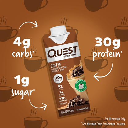 Quest Nutrition Ready to Drink Coffee Protein Shake