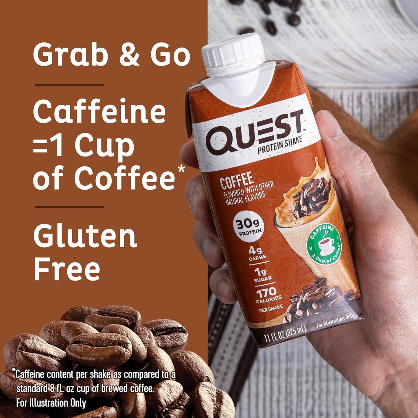 Quest Nutrition Ready to Drink Coffee Protein Shake